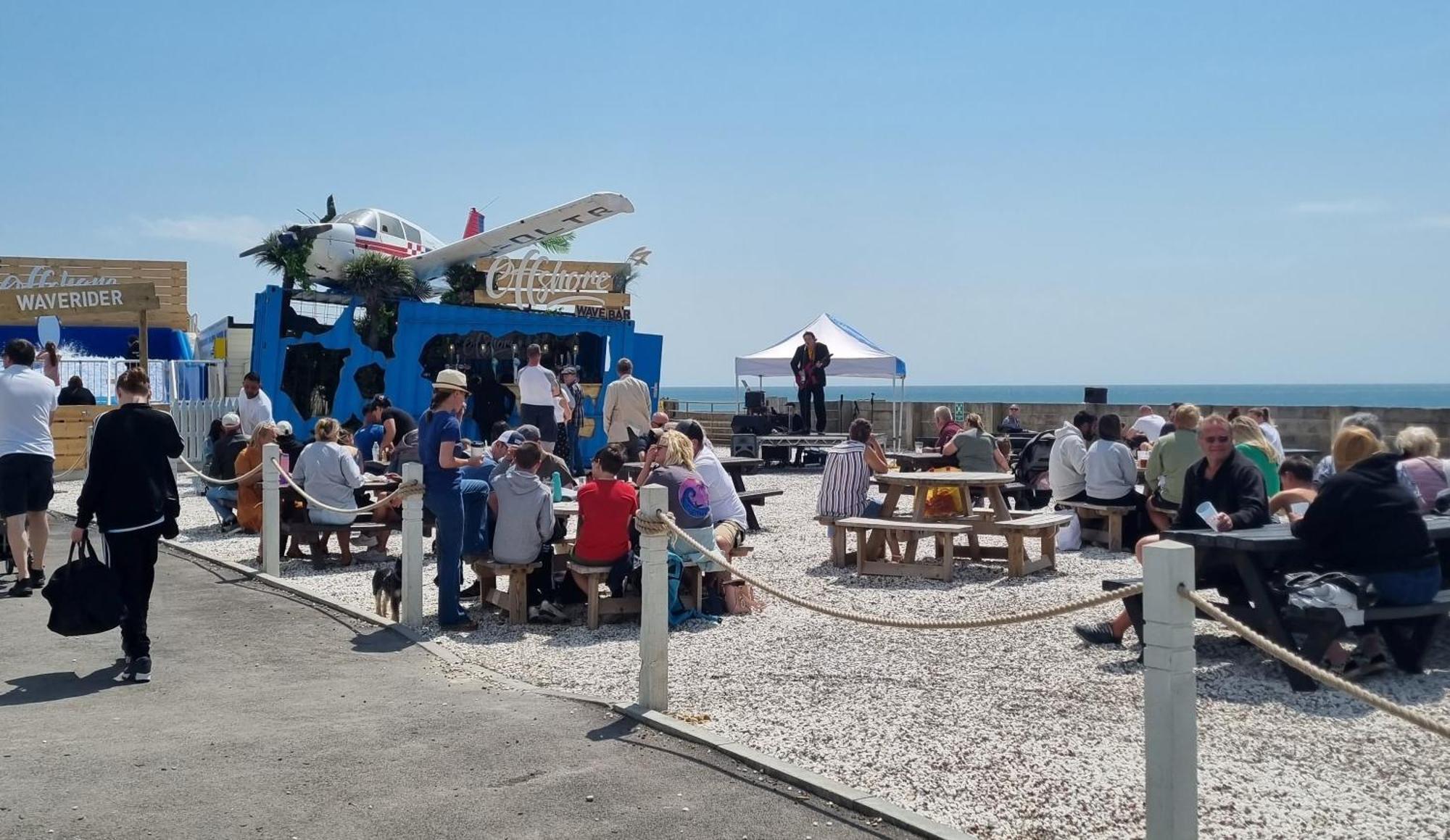 Cwtch, White Horse, Seal Bay Resort Selsey Bagian luar foto
